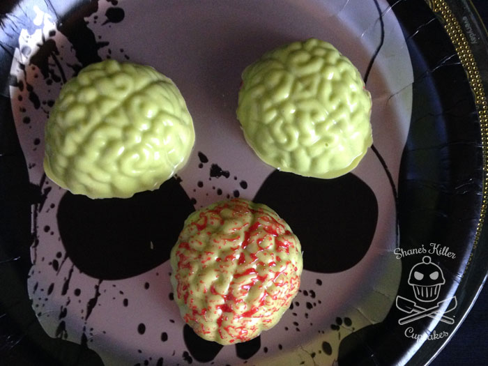 Zombie Brain Brownies | Shane's Killer Cupcakes